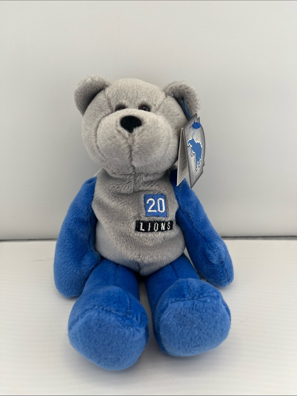Limited Treasures Detroit Lions #20 Barry Sanders Bear 9"
